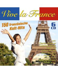 Vive La France (150 französische Kult-Hits) CD