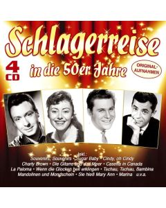 Schlagerreise in die 50er Jahre - 94 Originalaufnahmen CD