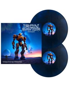 Iron Savior - Reforged - Machine World (Starbreaker Blue Vinyl) LP