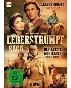Lederstrumpf-Saga: Lederstrumpf / Der letzte Mohikaner (Komplette Serien) DVD