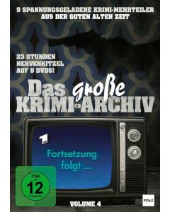 Das große Krimi-Archiv Vol. 4 (9 Krimi-Mehrteiler auf 9 DVDs) DVD