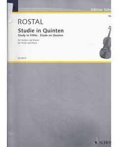 Max Rostal (1905-1991) • Studie in Quinten