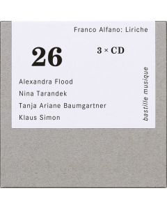 Franco Alfano (1875-1954) - Intregale delle Liriche (Sämtliche Klavierlieder) CD