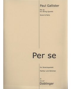 Paul Gallister • Per Se