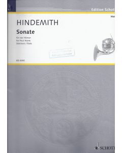 Paul Hindemith (1895-1963) • Sonate für vier Hörner