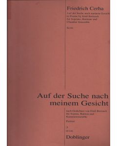 Friedrich Cerha • Auf der Suche nach meinem Gesicht