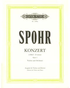 Louis Spohr (1784-1859) Konzert d-moll Opus 2 für Violine und Orchester