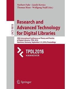 Research and Advanced Technology for Digital Libraries