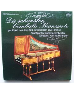 Johann Sebastian Bach (1685-1750) • Die schönsten Cembalo-Konzerte 3 LP-Box