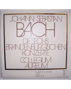 Bach (1685-1750) • Die sechs Brandenburgischen Konzerte 2 LPs • Collegium aureum