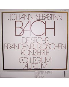 Bach (1685-1750) • Die sechs Brandenburgischen Konzerte 2 LPs • Collegium aureum