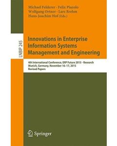 Innovations in Enterprise Information Systems Management and Engineering