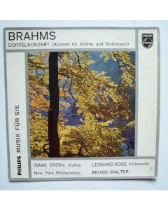 Johannes Brahms (1833-1897) • Doppelkonzert 10" • Isaac Stern & Leonard Rose