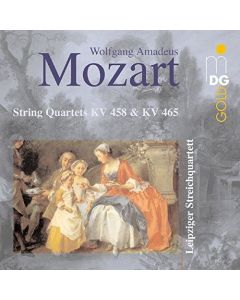 Mozart (1756-1791) • String Quartets KV 458 & KV 465 CD • Leipziger Streichquartett