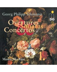 Georg Philipp Telemann (1681-1767) • Overtures, Sonatas, Concertos Vol. 1 CD