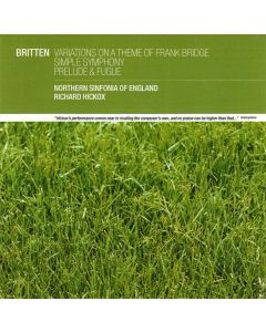 Britten (1913-1976) • Variations on a Theme of Frank Bridge CD • Richard Hickox