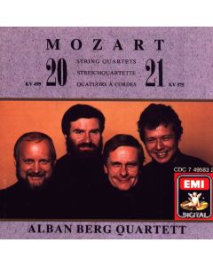 Alban Berg Quartett: Wolfgang Amadeus Mozart (1756-1791) - String Quartets 20 & 21 CD