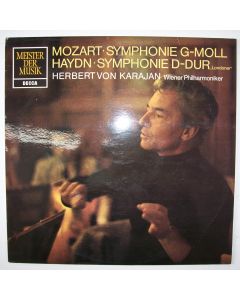 Herbert von Karajan: Wolfgang Amadeus Mozart (1756-1791) • Symphonie G-Moll LP