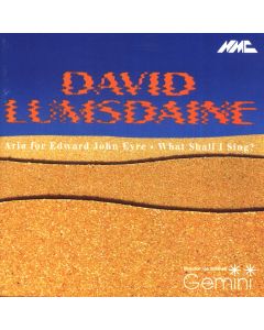 David Lumsdaine • Aria for Edward John Eyre CD