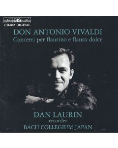 Dan Laurin: Vivaldi (1678-1741) • Concerti per flautino e flauto dolce CD