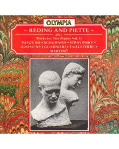Reding and Piette play Works for two Pianos Vol. II CD