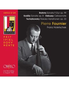 Pierre Forunier • Brahms, Kodály, Debussy, Tchaikovsky CD