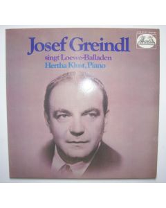 Josef Greindl singt Carl Loewe-Balladen LP