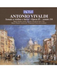 Antonio Vivaldi (1678-1741): Sonate a violino e basso - Opera II - sonate 1/6 CD