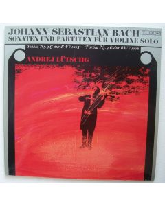 Andrej Lütschg: Bach (1685-1750) • Sonaten und Partiten für Violine solo LP