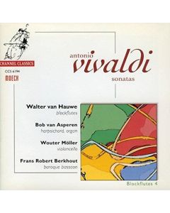 Antonio Vivaldi (1678-1741) • Sonatas CD • Walter van Hauwe