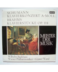 Robert Schumann (1810-1856) • Klavierkonzert A-Moll LP • Wilhelm Backhaus