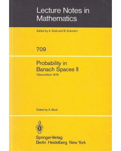 Probability in Banach Spaces II