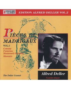 Alfred Deller • Pièces de Madrigaux Vol. 2 CD