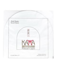 10" Vinyl Innenhüllen (KATTA Sleeves) (Anti-Static Record Sleeves) (halbrund) (25 Stück) ZUB