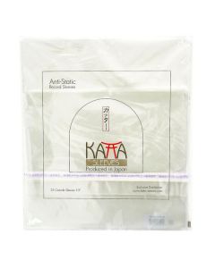 10" Vinyl Außenhüllen (KATTA Sleeves) (Anti-Static Record Sleeves) (mit Klebeverschluss) (25 Stück) ZUB