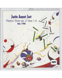 Justin August Just (1750-1791) • Piano Trios op. 2 Nos 1-6 CD