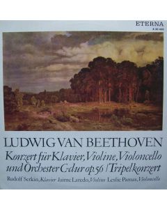 Beethoven • Triple Concerto LP • Leslie Parnas, Rudolf Serkin & Jaime Laredo