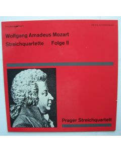 Prager Streichquartett: Mozart (1756-1791) • Streichquartette Folge II LP