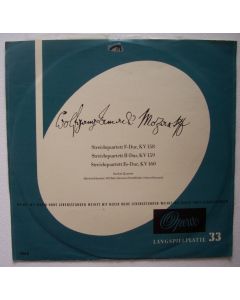 Wolfgang Amadeus Mozart (1756-1791) • Streichquartette LP • Barchet Quartett