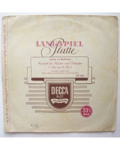 Beethoven (1770-1827) • Konzert für Klavier und Orchester Nr. 1 LP • Friedrich Gulda