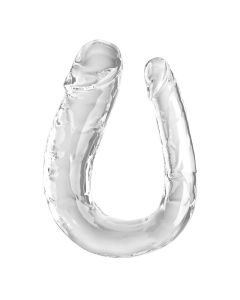 KING COCK - DOUBLE TROUBLE DOPPELDILDO 44 CM KLAR