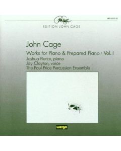 John Cage (1912-1992) • Works for Piano & Prepared Piano Vol. I CD