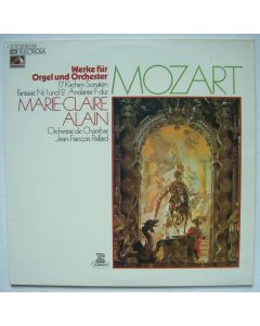 Mozart (1756-1791) • Werke für Orgel und Orchester 2 LPs • Marie-Claire Alain