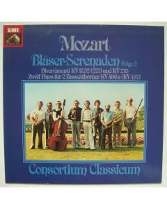 Wolfgang Amadeus Mozart (1756-1791) • Bläser-Serenaden Folge 2 LP