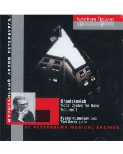 Dmitri Schostakowitsch (1906-1975) - Liederzyklen für Bass & Klavier Vol.1 CD