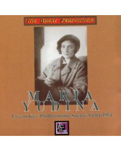 Maria Yudina - Live in Kiev CD