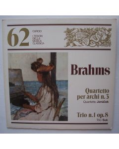 Johannes Brahms (1833-1897) • String Quartet No. 3 LP • Janacek Quartet
