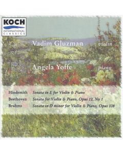 Vadim Gluzman • Hindemith - Beethoven - Brahms CD