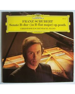 Christoph Eschenbach: Schubert (1797-1828) • Sonate B-dur (In B flat major) op. posth. LP