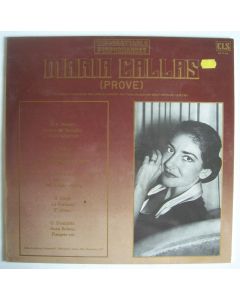 Maria Callas • Prove LP